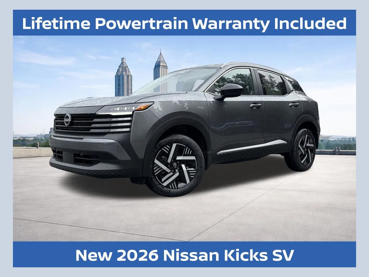 Gray 2026 Nissan Kicks SV for sale in Lithia Springs, GA