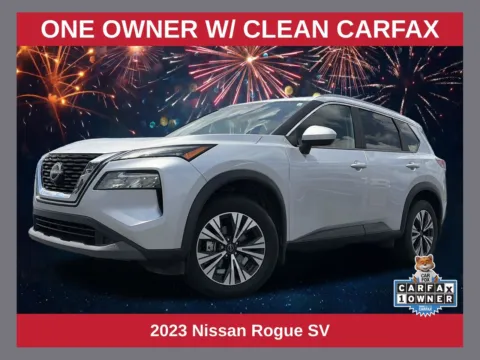 Silver 2023 Nissan Rogue SV for sale in Lithia Springs, GA