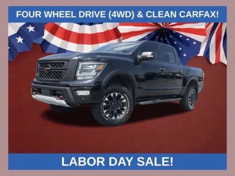 Black 2021 Nissan Titan PRO-4X for sale in Lithia Springs, GA