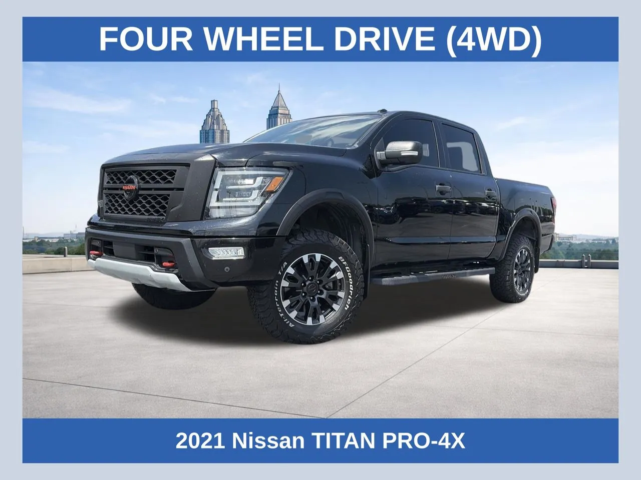 Black 2021 Nissan Titan PRO-4X for sale in Lithia Springs, GA