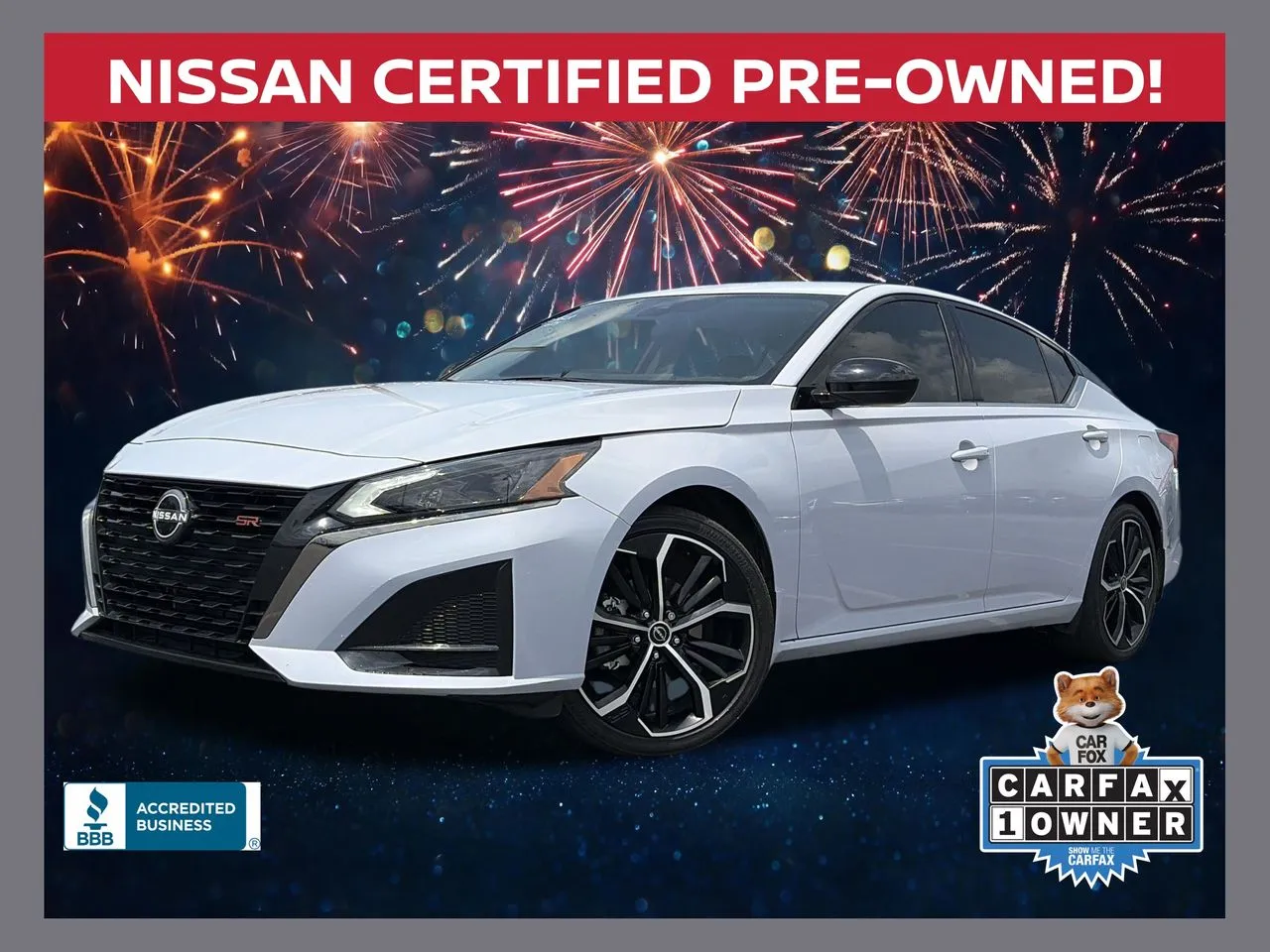 White 2025 Nissan Altima 2.5 SR for sale in Lithia Springs, GA