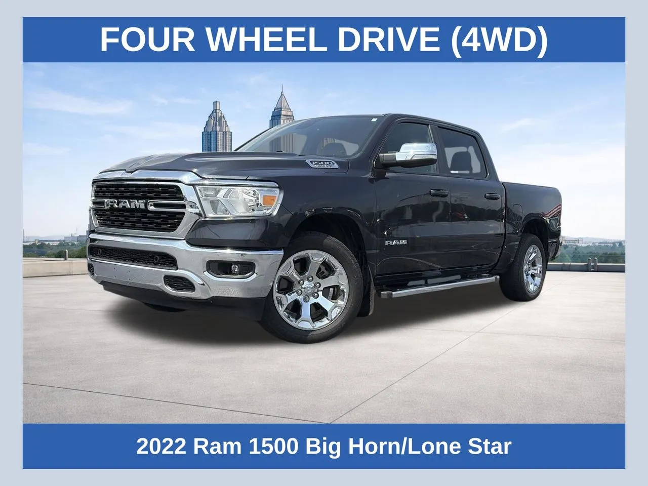 Blue 2022 Ram 1500 Big Horn/Lone Star for sale in Lithia Springs, GA