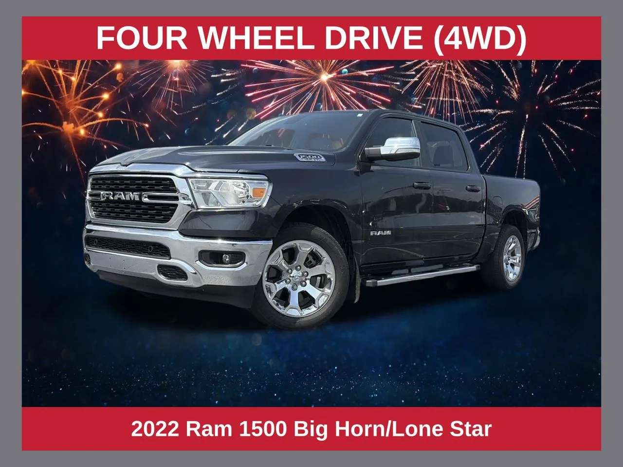 Blue 2022 Ram 1500 Big Horn/Lone Star for sale in Lithia Springs, GA