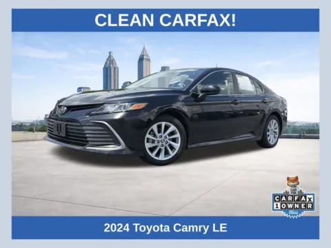 Black 2024 Toyota Camry LE for sale in Lithia Springs, GA