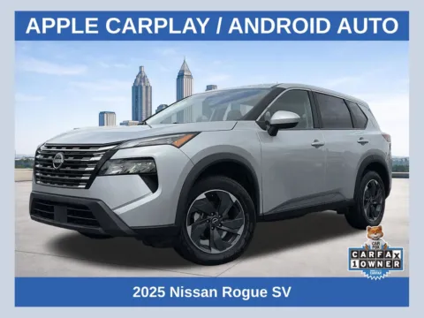 Silver 2025 Nissan Rogue SV for sale in Lithia Springs, GA