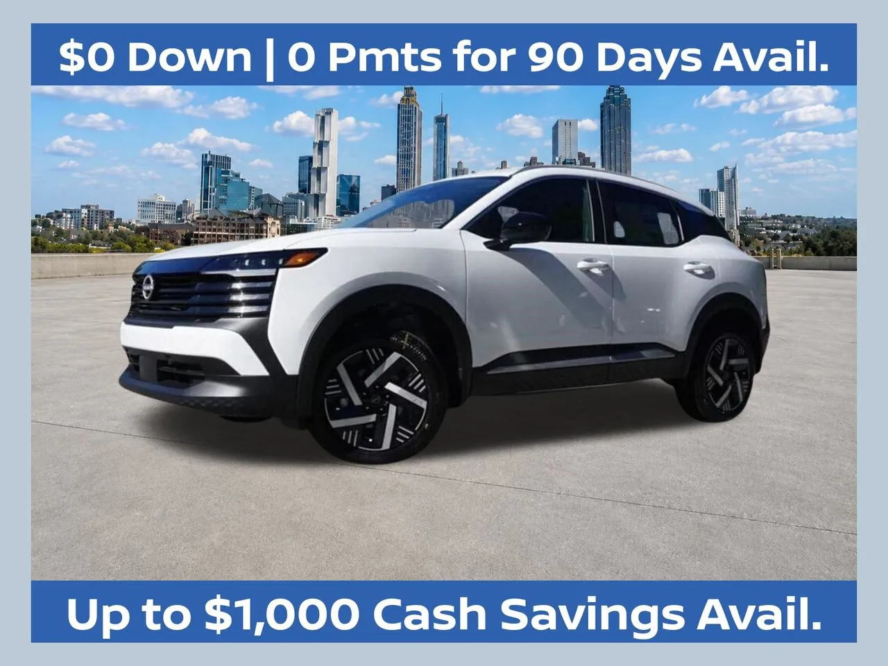 White 2026 Nissan Kicks SV for sale in Lithia Springs, GA