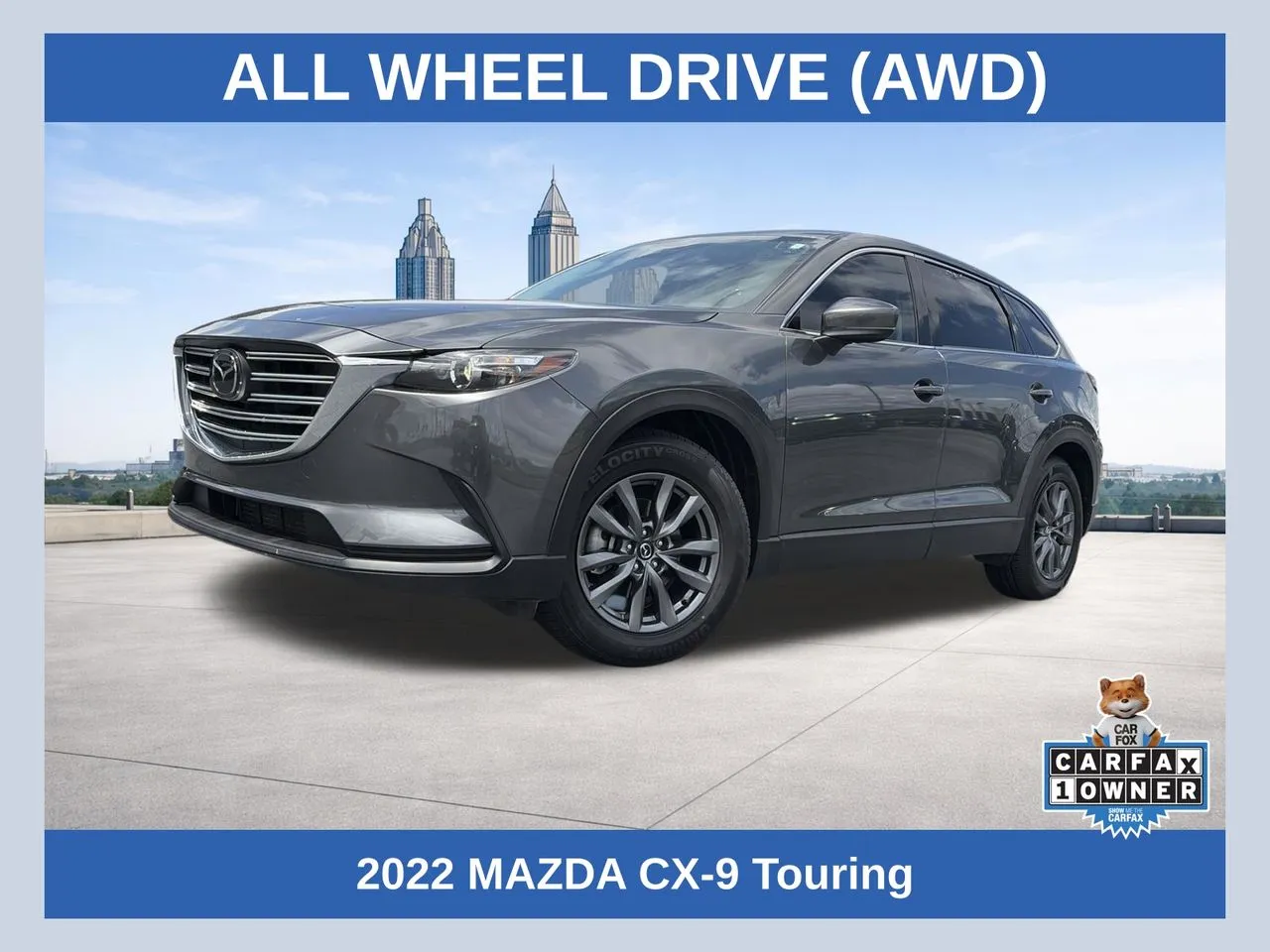 Gray 2022 Mazda CX-9 Touring for sale in Lithia Springs, GA