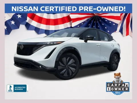 Black 2024 Nissan Ariya PLATINUM+ e-4ORCE for sale in Lithia Springs, GA