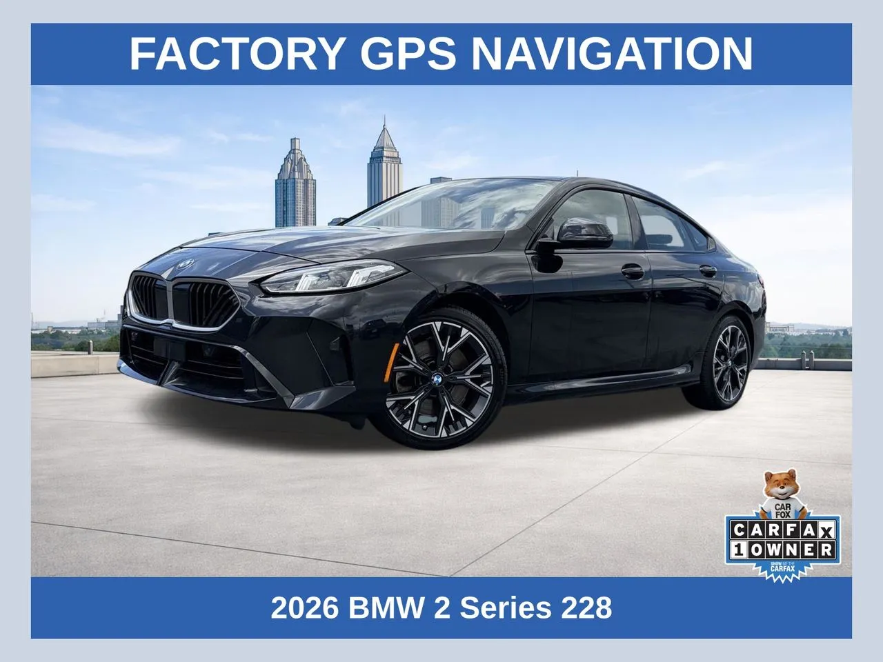 Black 2026 BMW 2 Series 228 Gran Coupe for sale in Lithia Springs, GA