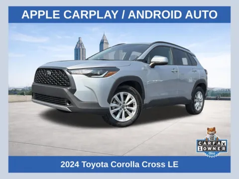 Silver 2024 Toyota Corolla Cross LE for sale in Lithia Springs, GA