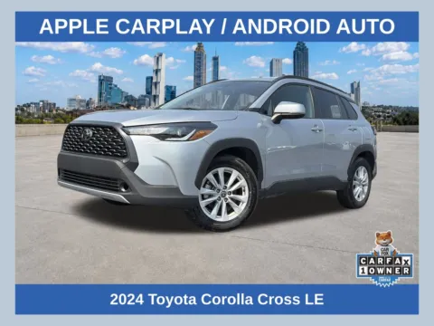 Silver 2024 Toyota Corolla Cross LE for sale in Lithia Springs, GA