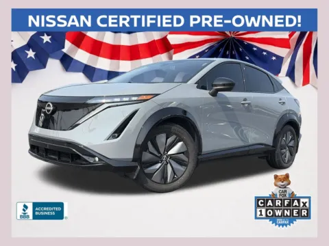 Gray 2024 Nissan Ariya EVOLVE+ e-4ORCE for sale in Lithia Springs, GA