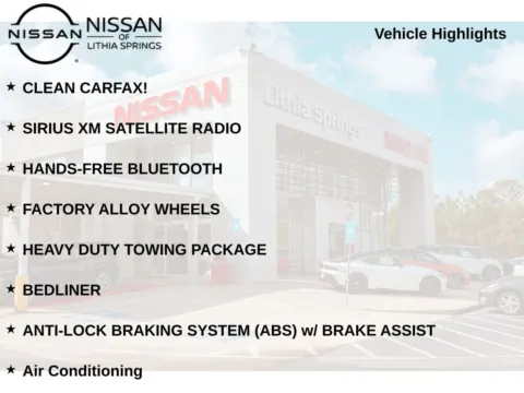 White 2016 Nissan Frontier SV for sale in Lithia Springs, GA