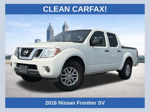 White 2016 Nissan Frontier SV for sale in Lithia Springs, GA