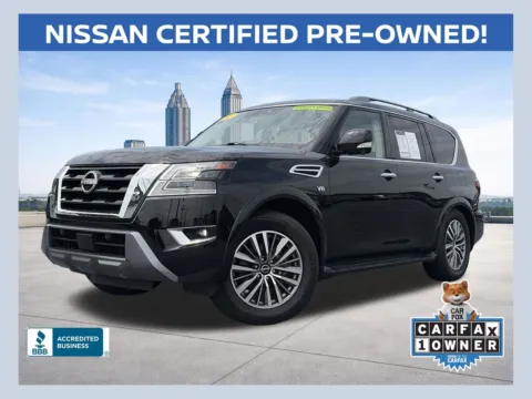 Black 2022 Nissan Armada SL for sale in Lithia Springs, GA