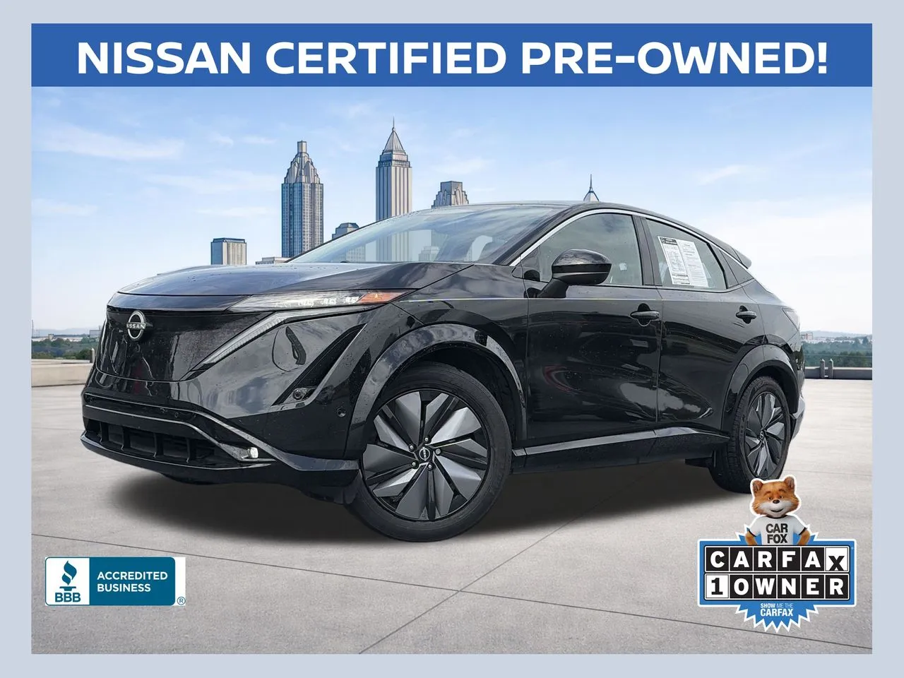 Black 2024 Nissan Ariya EMPOWER+ for sale in Lithia Springs, GA