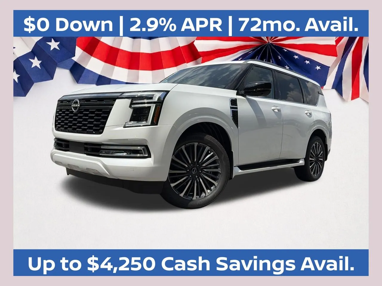 White 2026 Nissan Armada Platinum Reserve for sale in Lithia Springs, GA