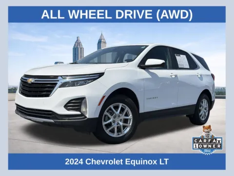 White 2024 Chevrolet Equinox LT for sale in Lithia Springs, GA