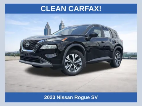 Black 2023 Nissan Rogue SV for sale in Lithia Springs, GA