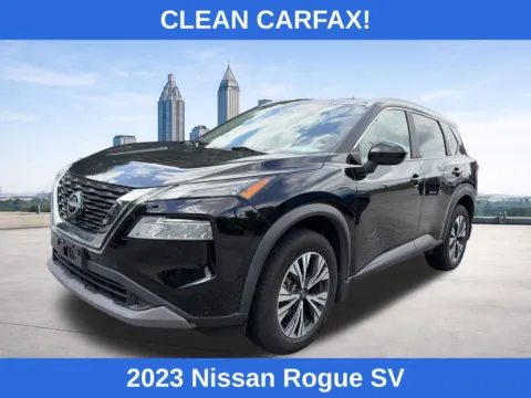 Black 2023 Nissan Rogue SV for sale in Lithia Springs, GA