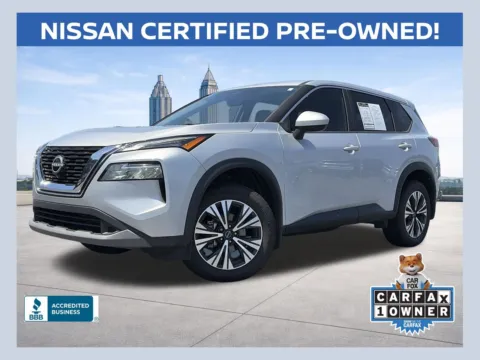 Silver 2023 Nissan Rogue SV for sale in Lithia Springs, GA