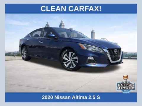 Blue 2020 Nissan Altima 2.5 S for sale in Lithia Springs, GA
