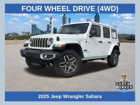 White 2025 Jeep Wrangler Sahara for sale in Lithia Springs, GA