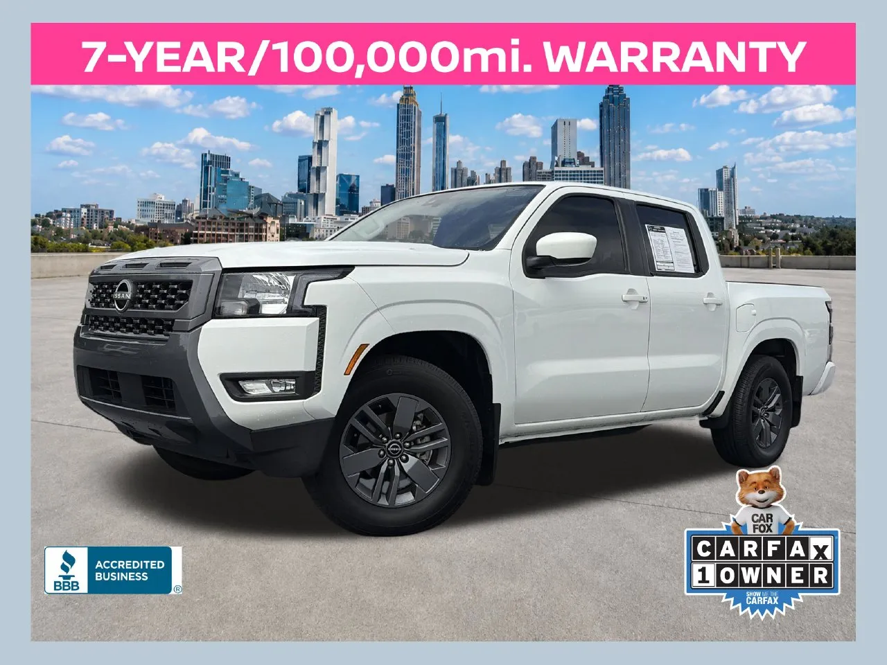 White 2025 Nissan Frontier SV for sale in Lithia Springs, GA
