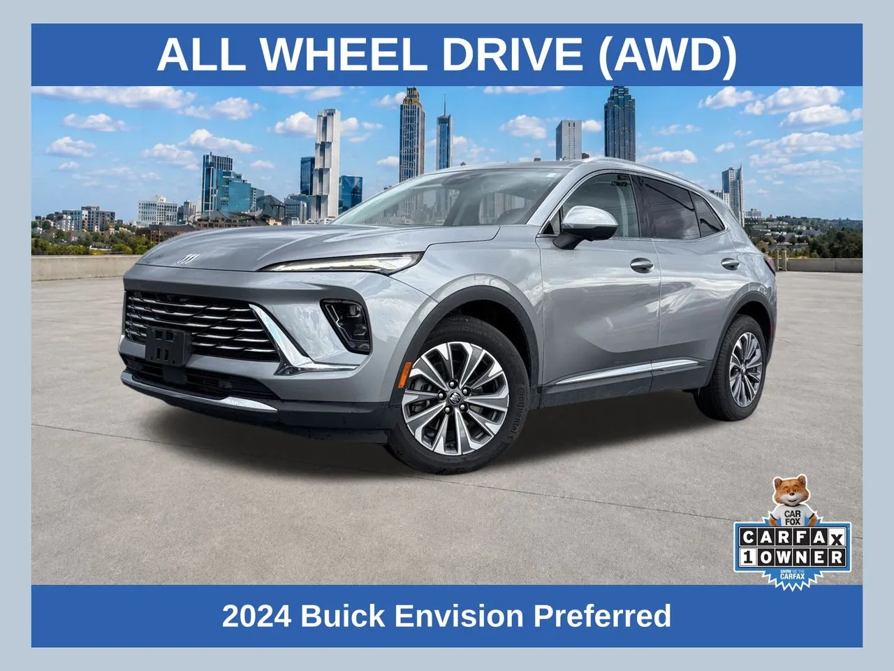 Gray 2024 Buick Envision Preferred for sale in Lithia Springs, GA
