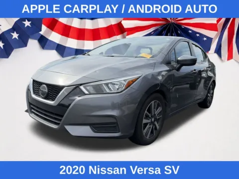 Gray 2020 Nissan Versa 1.6 SV for sale in Lithia Springs, GA