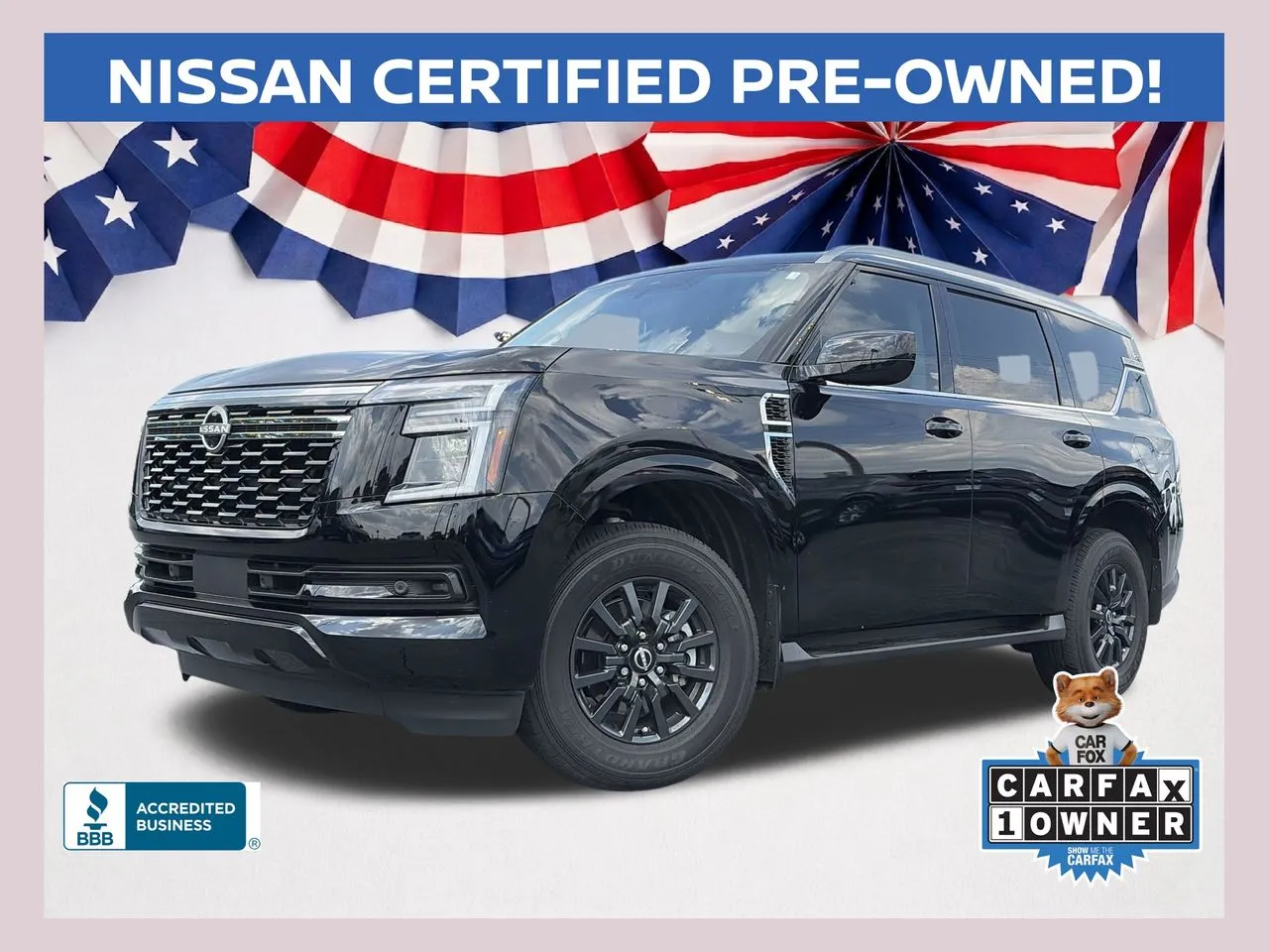 Black 2025 Nissan Armada SV for sale in Lithia Springs, GA