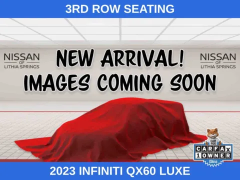 Black 2023 INFINITI QX60 LUXE for sale in Lithia Springs, GA