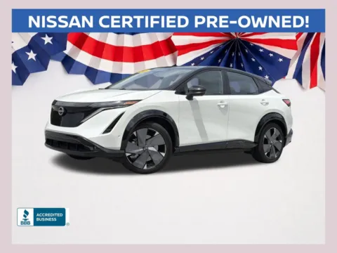 Black 2023 Nissan Ariya PLATINUM+ e-4ORCE for sale in Lithia Springs, GA