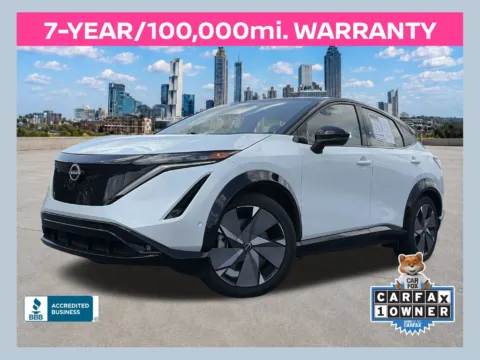 Black 2023 Nissan Ariya PLATINUM+ e-4ORCE for sale in Lithia Springs, GA