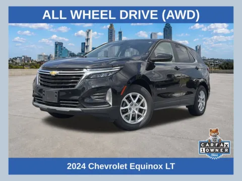 Black 2024 Chevrolet Equinox LT for sale in Lithia Springs, GA