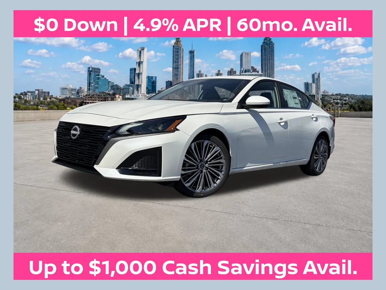 White 2026 Nissan Altima 2.5 SV for sale in Lithia Springs, GA