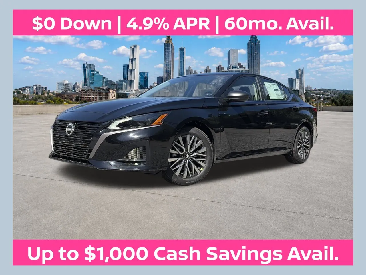 Black 2026 Nissan Altima 2.5 SV for sale in Lithia Springs, GA