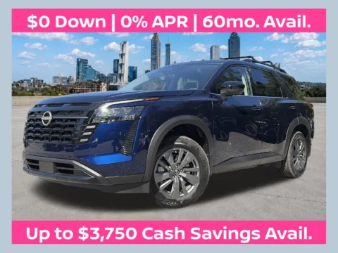 Blue 2026 Nissan Pathfinder SV for sale in Lithia Springs, GA