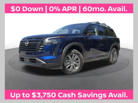 Blue 2026 Nissan Pathfinder SV for sale in Lithia Springs, GA