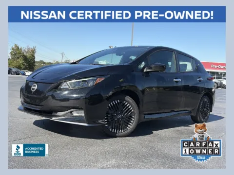 Black 2023 Nissan Leaf SV Plus for sale in Lithia Springs, GA