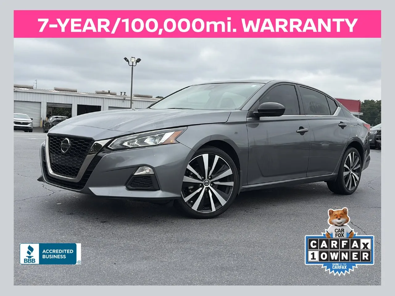 Gray 2022 Nissan Altima 2.5 SR for sale in Lithia Springs, GA