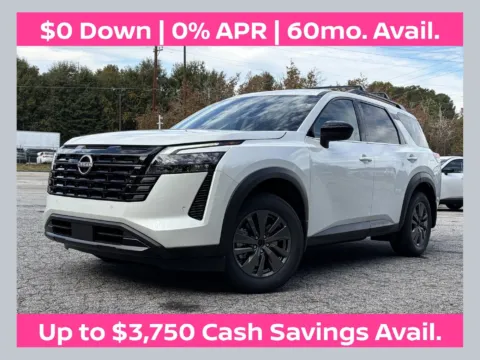 White 2026 Nissan Pathfinder SV for sale in Lithia Springs, GA