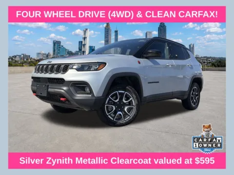 Silver 2024 Jeep Compass Trailhawk for sale in Lithia Springs, GA