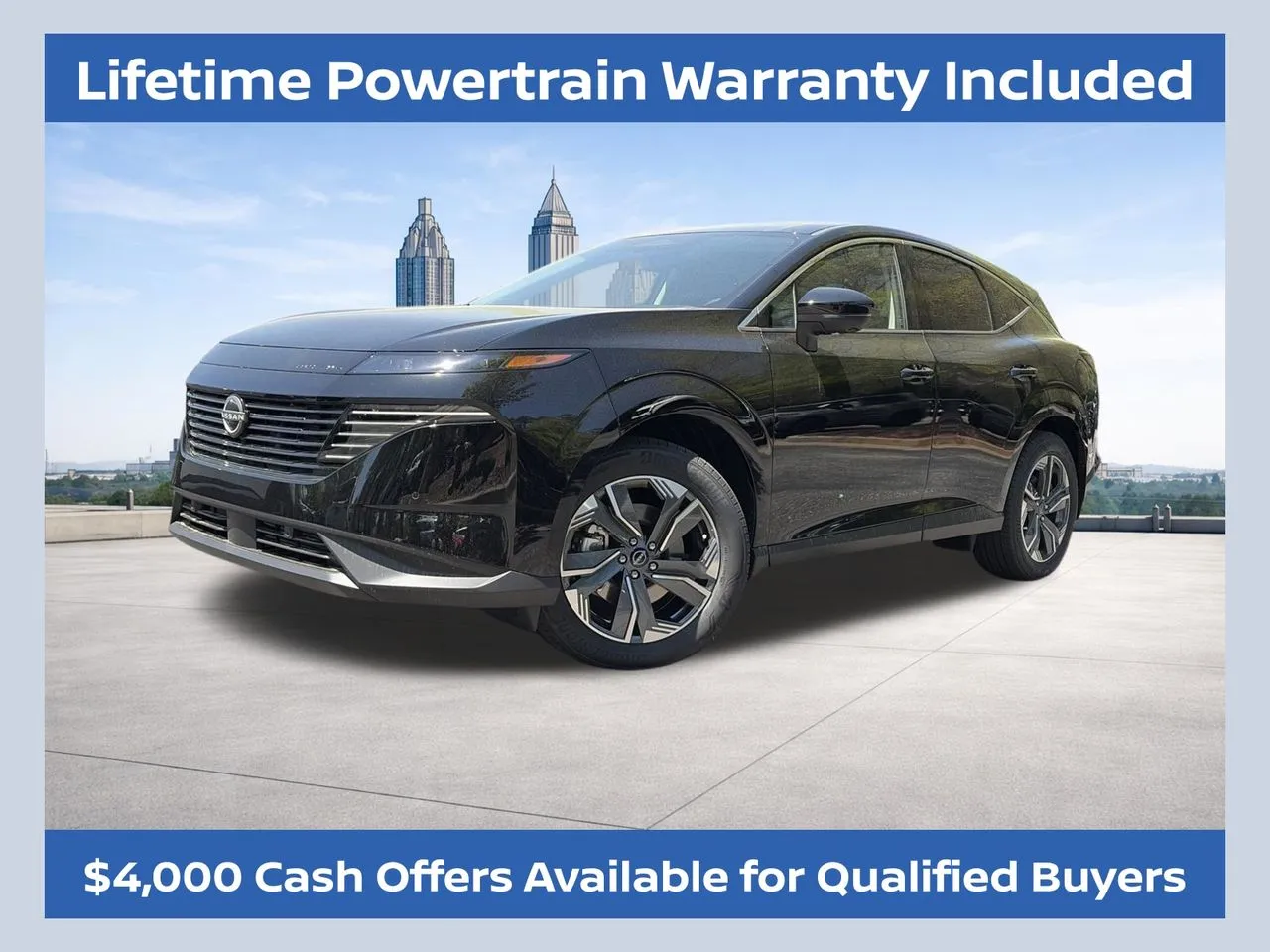 Black 2026 Nissan Murano SL for sale in Marietta, GA