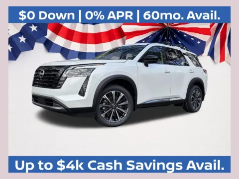 White 2026 Nissan Pathfinder Platinum for sale in Marietta, GA