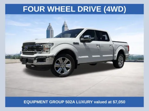 White 2019 Ford F-150 Lariat for sale in Marietta, GA