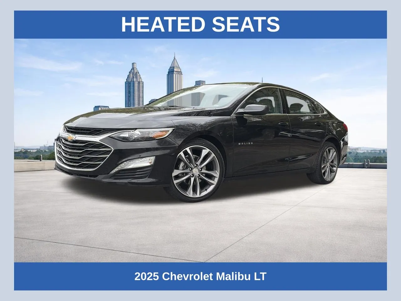 Black 2025 Chevrolet Malibu LT for sale in Marietta, GA