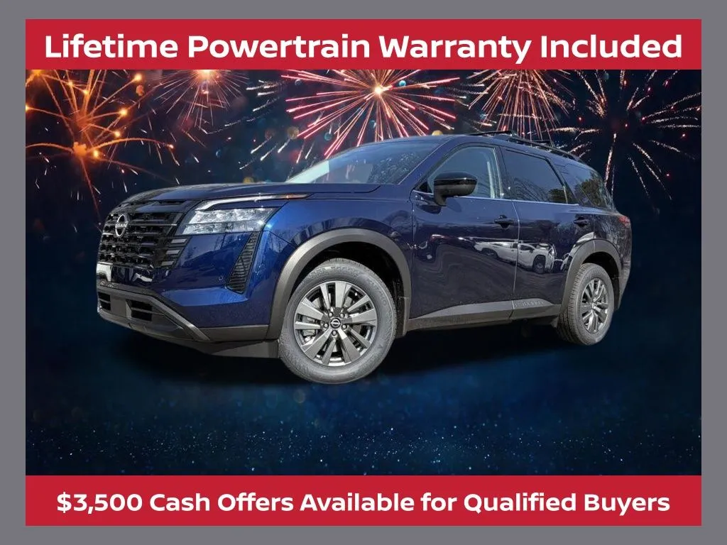 Blue 2026 Nissan Pathfinder SV for sale in Marietta, GA