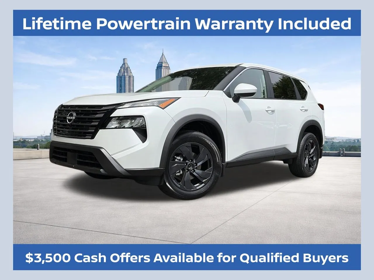 White 2026 Nissan Rogue SV for sale in Marietta, GA