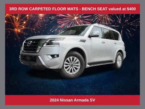 Silver 2024 Nissan Armada SV for sale in Marietta, GA